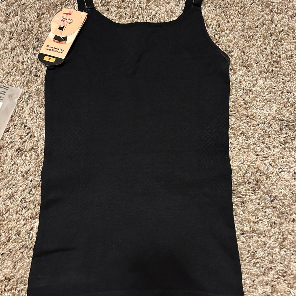 Shapermint Black Camisole Top